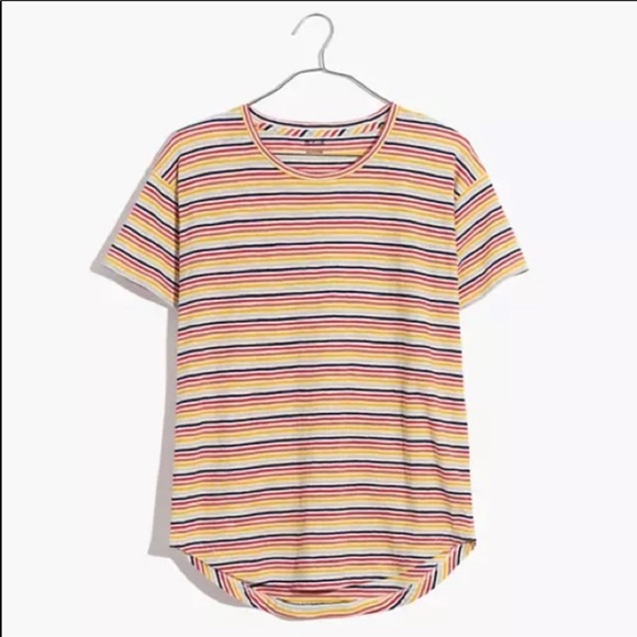 Madewell Rainbow Crewneck Tshirt - Picture 2 of 12